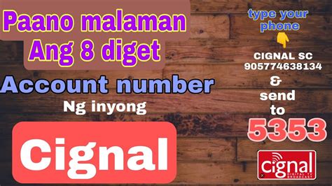 how to retrieve cignal account number|How to Retrieve Cignal Account Number .